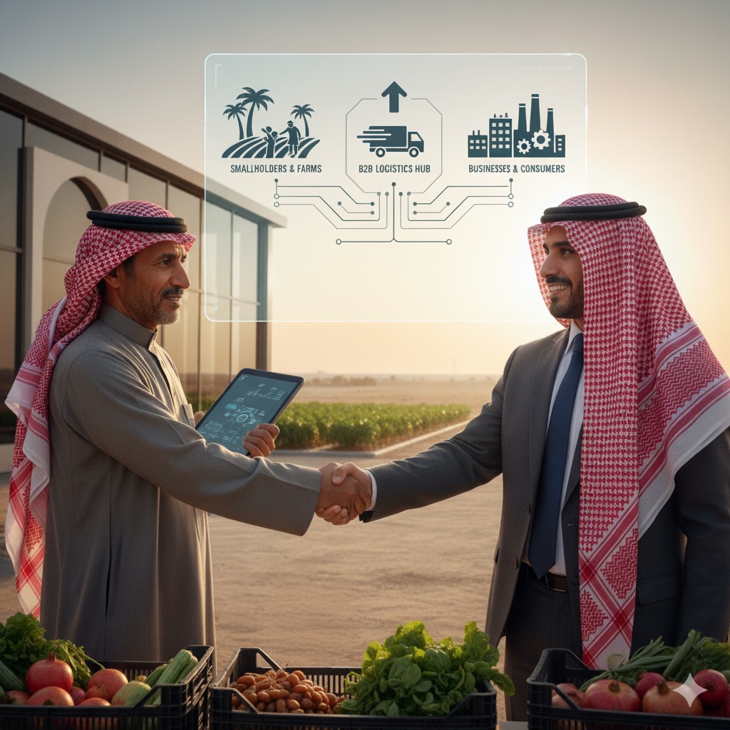 مستقبل توريد الأغذية بين الشركات: من الأسواق المركزية إلى نموذج "المزرعة إلى الأعمال"
